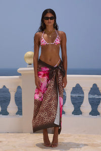 Ibiza Sarong - Bimini Pink
