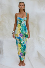 Load image into Gallery viewer, Deia Midi Dress - Esme Print

