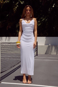 Balin Midi Dress - White
