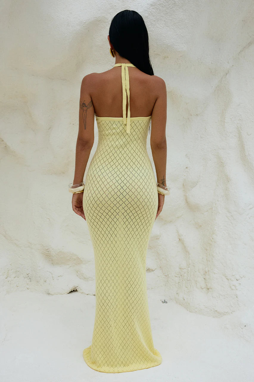 Simi Maxi Dress - Lemon