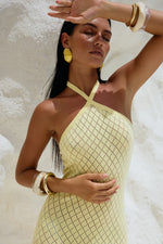 Load image into Gallery viewer, Simi Maxi Dress - Lemon
