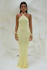 Load image into Gallery viewer, Simi Maxi Dress - Lemon
