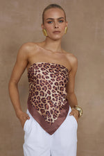 Load image into Gallery viewer, Kadem Scarf - Leopard Print
