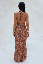 Load image into Gallery viewer, Tenaya Maxi Dress - Leopard Print
