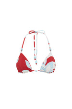 Load image into Gallery viewer, Amoree Triangle Bikini Top - Amoree Red
