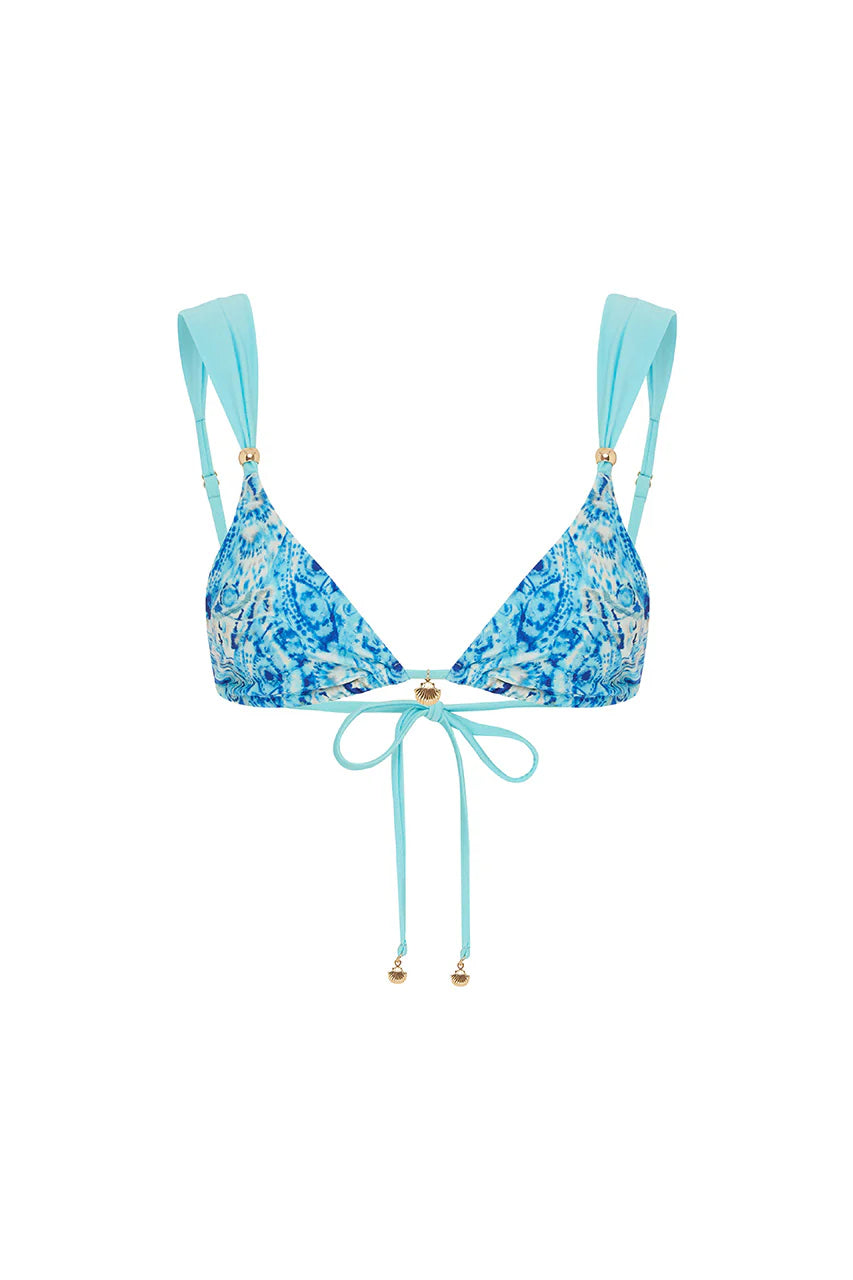 Amalfi Top - Azuri Blue