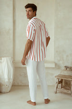 Load image into Gallery viewer, Elijah Shirt - Red Stripe
