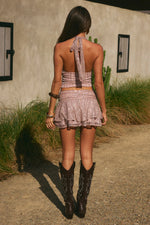 Load image into Gallery viewer, Nerissa V-Neck Halter Top - Musk

