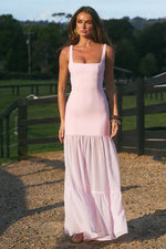 Load image into Gallery viewer, Tahlia Square Neck Maxi Dress - Petal
