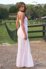 Load image into Gallery viewer, Tahlia Square Neck Maxi Dress - Petal
