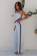 Load image into Gallery viewer, Turner Pant - Sky Blue/Chocolate
