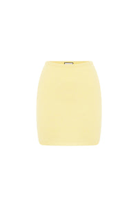 Nellie Mini Skirt - Lemon
