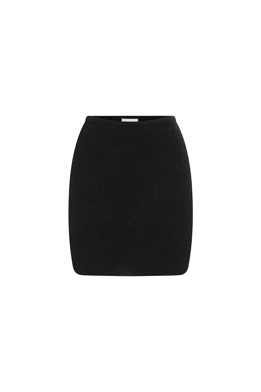Nellie Mini Skirt - Black