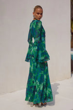 Load image into Gallery viewer, Sari Maxi Dress - Calista Green
