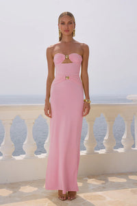 Kleo Maxi Dress - Pink