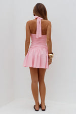 Load image into Gallery viewer, Mattie Halter Mini Dress - Pink
