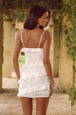 Load image into Gallery viewer, Aisha Mini Dress - White
