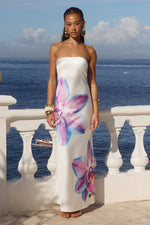 Load image into Gallery viewer, Celeste Maxi Dress - Orchid White
