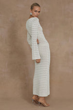 Load image into Gallery viewer, Nya Midi Dress - Ivory
