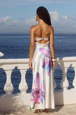 Load image into Gallery viewer, Celeste Maxi Dress - Orchid White
