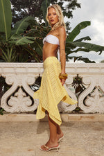 Load image into Gallery viewer, Azura Handkerchief Midi Skirt - Honey
