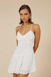 Odeza Mini Dress - White