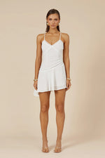 Load image into Gallery viewer, Odeza Mini Dress - White
