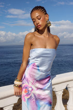 Load image into Gallery viewer, Celeste Maxi Dress - Orchid Blue
