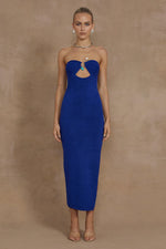 Load image into Gallery viewer, Luna Midi Dress - Royal
