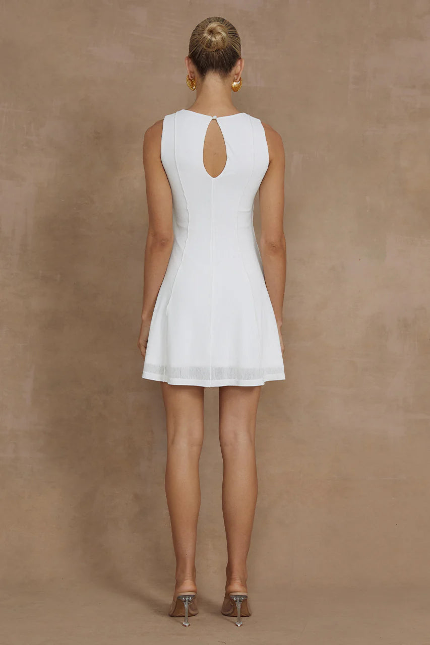 Eos Mini Dress - Ivory