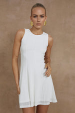 Load image into Gallery viewer, Eos Mini Dress - Ivory
