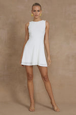 Load image into Gallery viewer, Eos Mini Dress - Ivory
