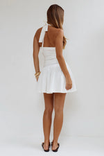 Load image into Gallery viewer, Mattie Halter Mini Dress - White
