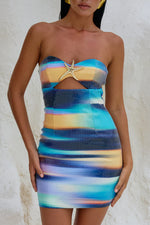 Load image into Gallery viewer, Stellar Mini Dress - Ainsley Print
