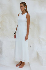 Load image into Gallery viewer, Eos Midi Dress - Ivory
