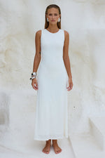 Load image into Gallery viewer, Eos Midi Dress - Ivory
