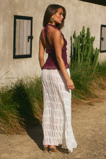 Load image into Gallery viewer, Susanna Ruffle Textured Maxi Skirt - Ivory
