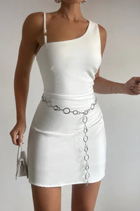 Lorenzo Mini Dress - White