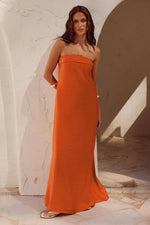 Load image into Gallery viewer, Saphira Maxi Dress - Orange
