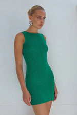 Load image into Gallery viewer, Odessa Mini Dress - Emerald
