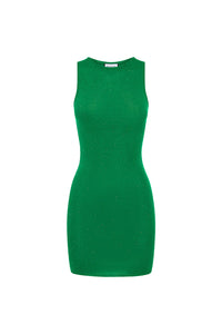 Odessa Mini Dress - Emerald