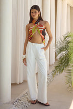 Load image into Gallery viewer, Leilah Tailored Pant - White
