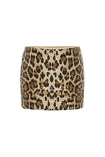 Load image into Gallery viewer, Lyra Mini Skirt - Leopard Print
