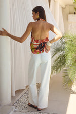 Load image into Gallery viewer, Leilah Tailored Pant - White
