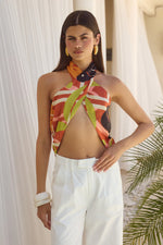 Load image into Gallery viewer, Leilah Tailored Pant - White
