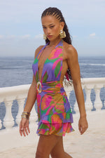 Load image into Gallery viewer, Kiata Mini Dress - Diaz Iris
