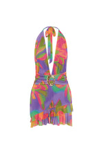Load image into Gallery viewer, Kiata Mini Dress - Diaz Iris
