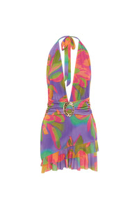 Kiata Mini Dress - Diaz Iris