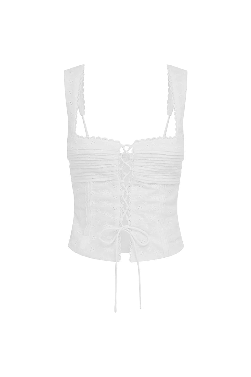 Alivia Top - White