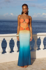 Load image into Gallery viewer, Kleo Maxi Dress - Pina Colada Ombré
